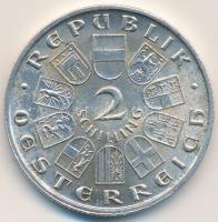 Ausztria 1928. 2Sch Ag "Schubert" T:2 Austria 1928. 2 Schilling Ag "Schubert" C:XF