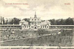Gyula, József Szanatórium, főépület