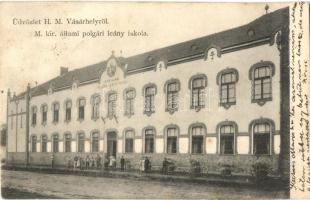 Hódmezővásárhely, Polgári leányiskola; Posztós Pál kiadása