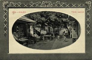 Ada Kaleh, Török csarnok, Mamuth Hassan kiadása / Turkish shops