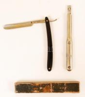 2 db régi jelzett borotva, az egyik Solingen