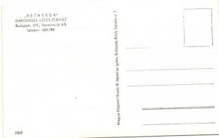 Budapest XIV. Bethesda Diakonissza Közkórház, Hermina út 63