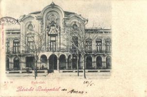 1898 Budapest XIV. Park Club