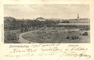 Sepsiszentgyörgy Posta park, Benkő M. kiadása