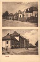 Budapest XIX. Kispest, kaszinó, polgári iskola; kiadja Thienschmiedt E.