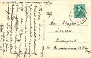 Pálfa, Községháza, Hangya üzlet, református iskola és lelkészlak