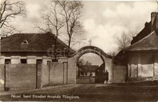 Pécel, Szent Erzsébet Árvaház főbejárat (EK)