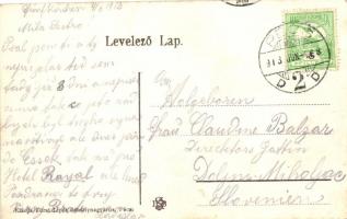 Pécs, Havi hegy; kiadja Fürst Lipót dohánynagyárus