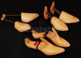 3 pár fa sámfa, 38-as, 41-42-es, 43-44-es