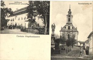 Püspöknádasd, Juliáneum gyermeknevelő intézete, Szentháromság tér; Szilágyi Arthur műterméből