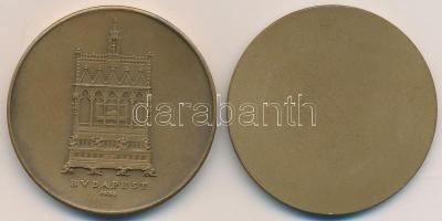 Madarassy Walter (1909-1994) 1938. "Szent István / Szent Jobb" Br emlékérem (40,5mm) + Szá...