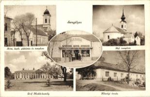 Seregélyes, Hangya, Hadik-kastély, óvoda, templomok