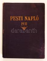 1931 A Pesti Napló képes műmellékletei könyvbe kötve