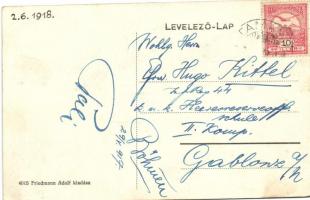 Tamási, Vasútállomás; Friedmann Adolf kiadása (EK)