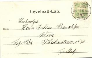 Zurány, Zurndorf; Templom, Főtér / Kirche, Hauptplatz; Gelber's Ansichtskarten-Ausstellung / ch...