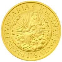 1991. 10.000Ft Au "II.János Pál pápa látogatása" (7,1g/0.986) T:PP Tanúsítvánnyal eredeti dísztokban  Hungary 1991. 10.000 Forint Au "Visit of Pope John Paul II" (7,1g/0.986) C:PP With certificate in original box