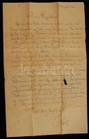 1918 Fejes Kálmán, a Cs. és kir. Légierő 18. repülőszázadának katonai térképrajzolójának levele Csizmadia Istvánnak a keleti frontról. / The letter of Kálmán Fejes military cartographer of the K.u.k Luftfahrtruppen, Fliegerkompanie 18. to István Csizmadia to Budapest from the Eastern Front.