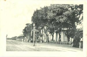 Dunaszerdahely, Vasútállomás, Brunner Adolf kiadása / Nadrazi, railway station (fl)