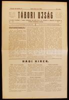 1915 Tábori újság Przemyslből a háború legfrisebb híreivel (márc. 17., 137. sz.). / Field newspaper form Przemysl with the actual tidings of the war (17th March, No. 137.).