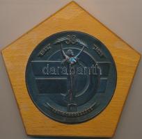 "XI. Pártkongresszus 1945-1975" ötszögletű emlékplakett T:2-