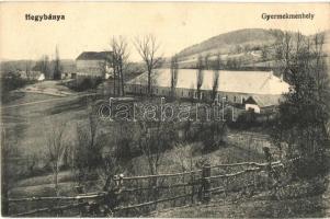 Hegybánya, Gyermekmenhely; Grohmann kiadása / children´s camp  (EB)