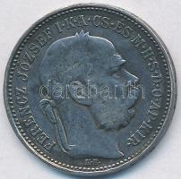 1892. 1K Ag "Ferenc József" T:2-
Hungary 1892. 1 Korona Ag "Franz Joseph" C:VF
A...