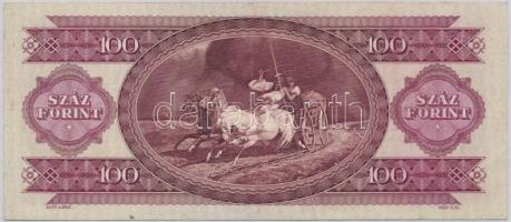 1992. 100Ft gyári papírránccal T:III