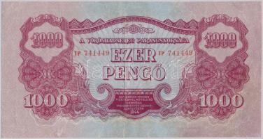 1944. 1000P "A Vöröshadsereg Parancsnoksága" T:III