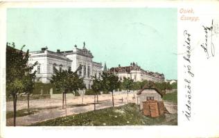 Eszék, Essegg, Osijek; Kapuzinergasse, Verlag von Victor Fritsche / street