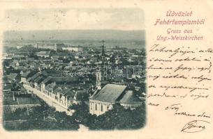 Fehértemplom, church (cut)