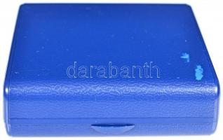 1991. 10.000Ft Au "II. János Pál pápa látogatása" tanúsítvánnyal eredeti dísztokban(7,1g/0...