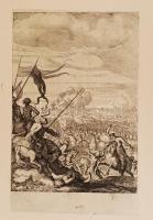 Műlapok II.: Húsz régi magyar csatakép. Bp., 1934, Magyar Nemzeti Múzeum Elnöksége. 17 db rézmetszet...