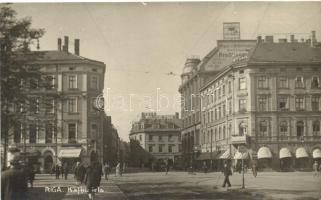Riga, Kalku iela / street, shops