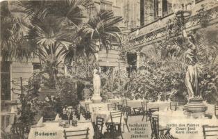 Budapest V. Vadászkürt Szálloda, kert (EB)