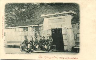 Berchtesgaden, Bergwerkausfahrt / mine exit