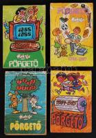 1984-1991 5 db Hahota és 4 db Hahota pörgető