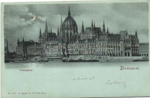 1899 Budapest V. Országház hold to light