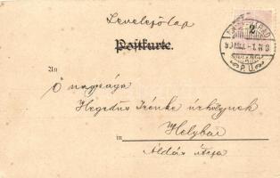 1899 Golfing ladies; unsigned Raphael Kirchner art postcard, Theo. Stroefer's Kunstverlag, Empi...