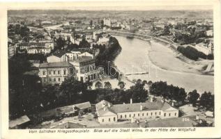 Vilnius, Wilna; Mitte der Wilijafluss / center of the river Neris (EK)