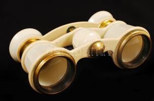 Orosz színházi látcső tokban, jó állapotban, tokban / theatre binoculars
