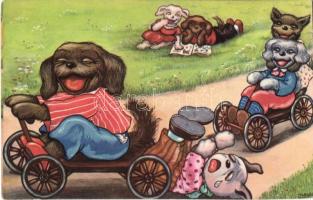 Fun dogs, Amag No. 0418 s: Margret Boriss