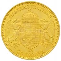 1896KB 20K Au "Ferenc József" Körmöcbánya (6.78g/0.900) T:2,2-
Hungary 1896KB 20 Korona Au...