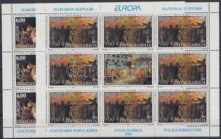 1998 Europa CEPT kisív sor / Mi 2855-2856 minisheets