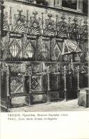 Trogir, Zborno-Opatske crkve, Pjevaliste / church, interior