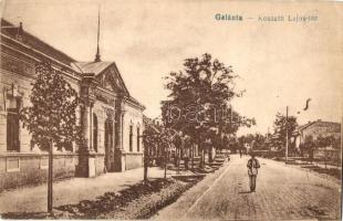 Galánta, Kossuth tér, községháza / Kossuth square, town hall