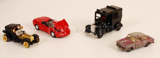 4 db kisautó, 3 közülük jó állapotban