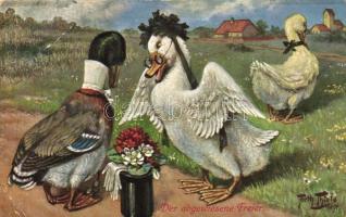 Der abgewiesene Freier. T.S.N. Serie 919. s: Arthur Thiele (fa)