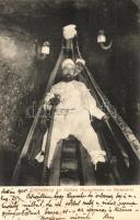 Dürnberg bei Hallein, Rutschbahn im Bergwerk / Salt mine, slide