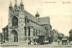 Brussels, Bruxelles; Notre Dame / cathedral