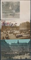 42 db RÉGI magyar és külföldi városképes lap és motívumlap; osztrák és német; folklór, sport, művész, üdvözlő / 42 old Hungarian and foreign town-view postcards and motive cards; Austrian and German; folklore, sport, art, greeting